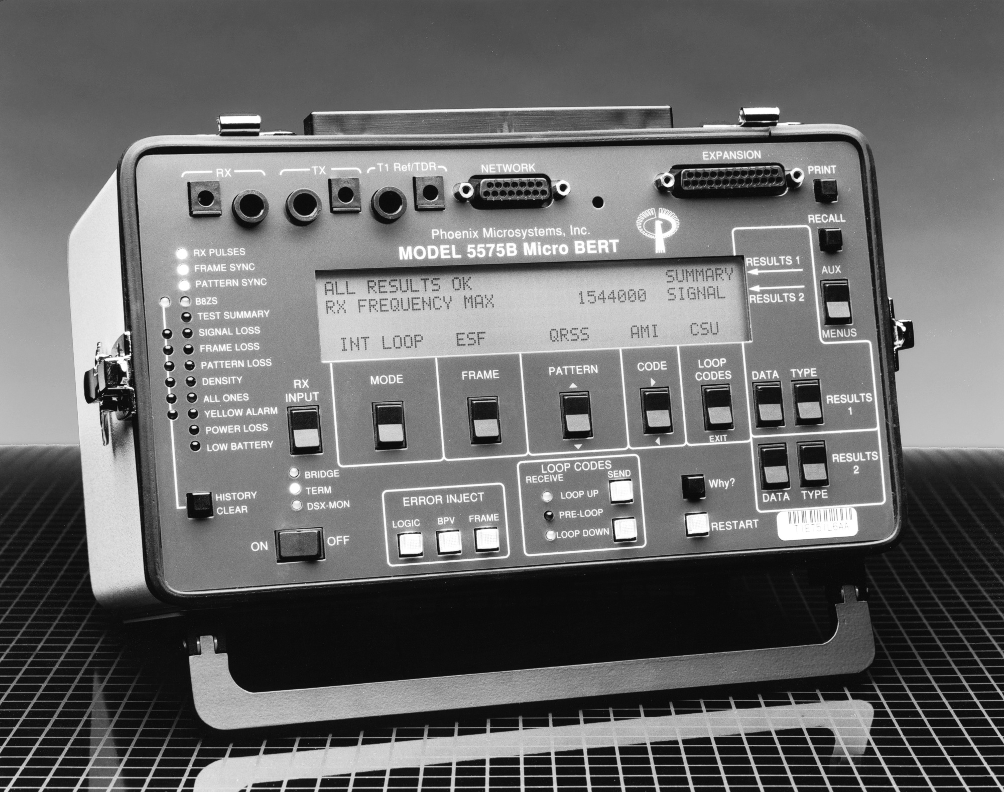 Black and white catalog shot of 5575B McroBERT