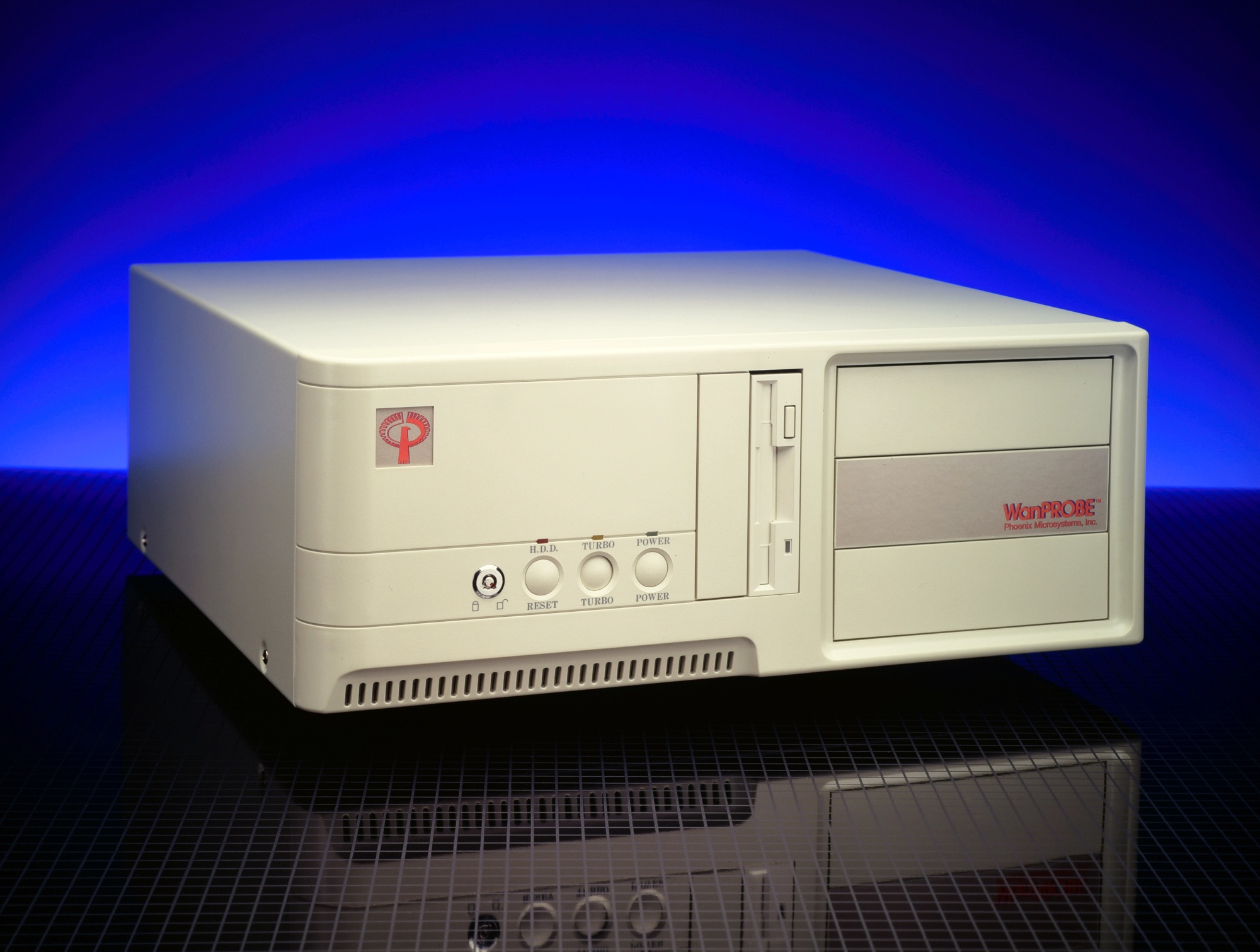 Catalog photo of a small desktop computer