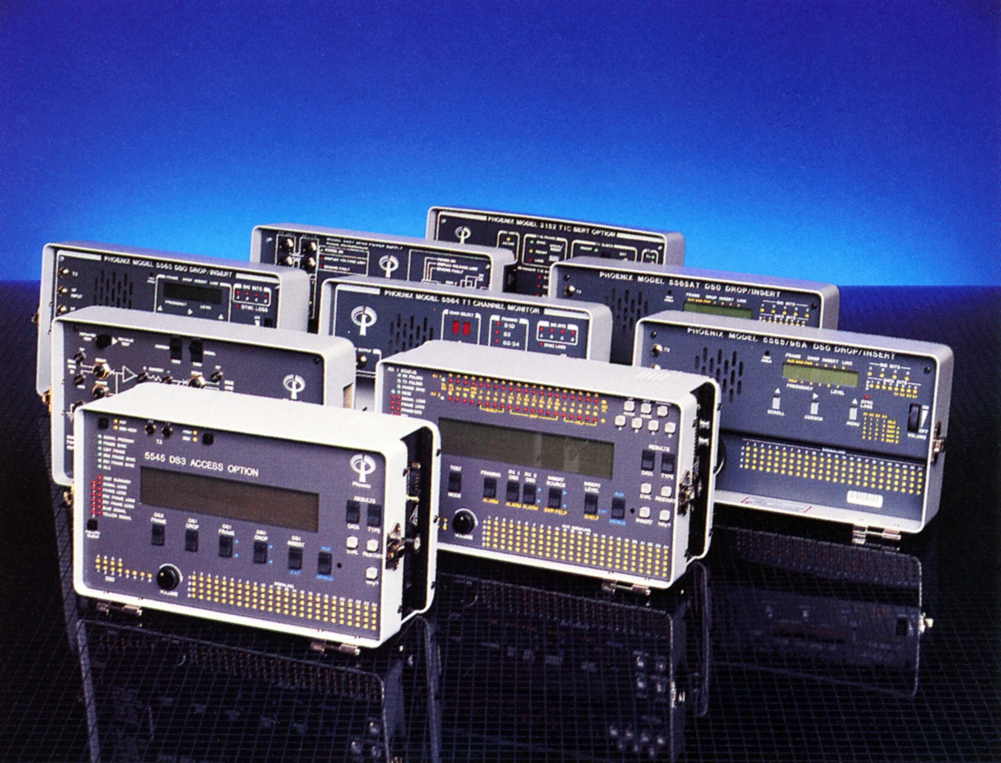 Catalog shot of 5575 Telecom Test Set Optional Add-ons.