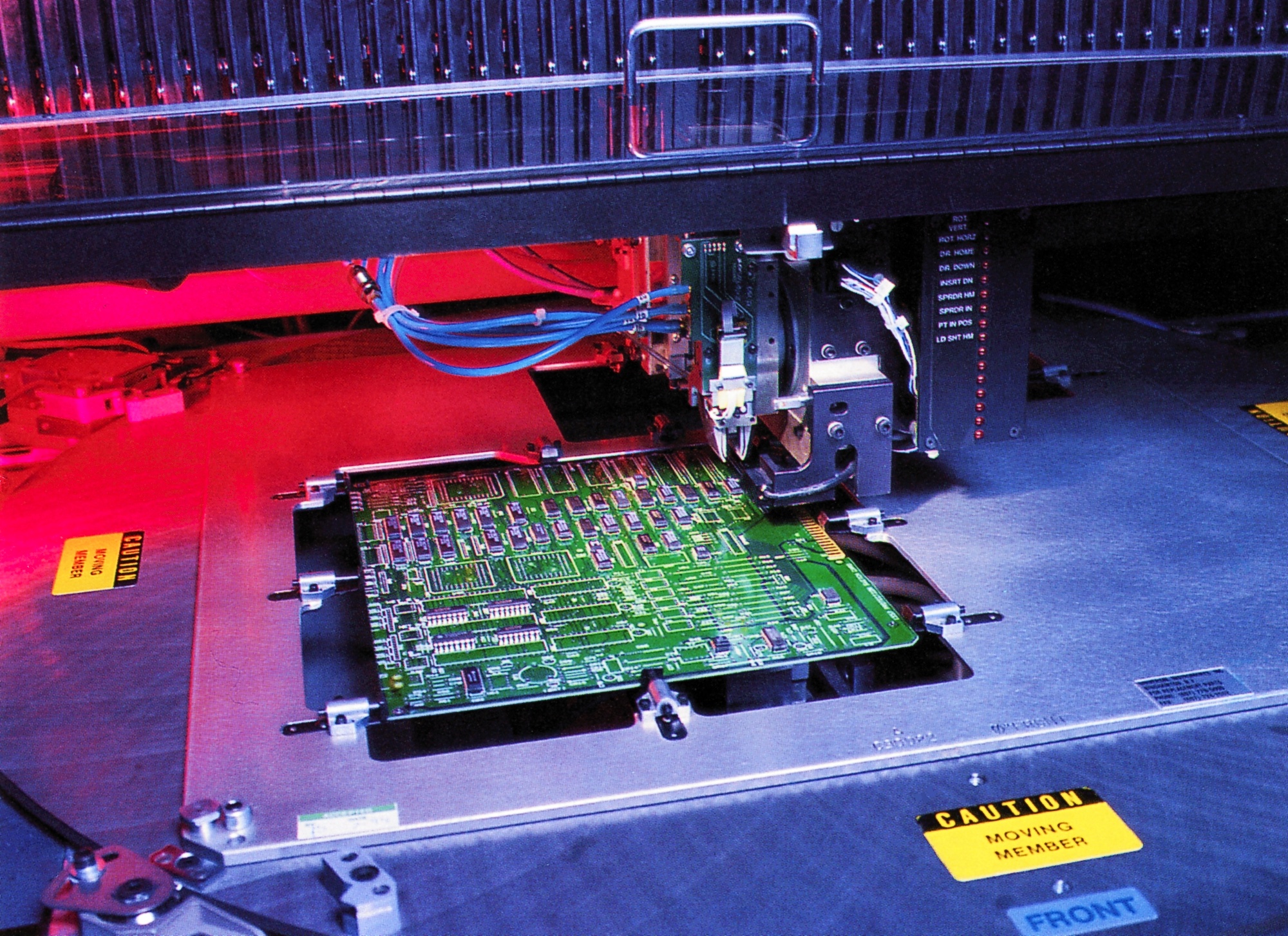 Machine placement of ICs onto a circuit board