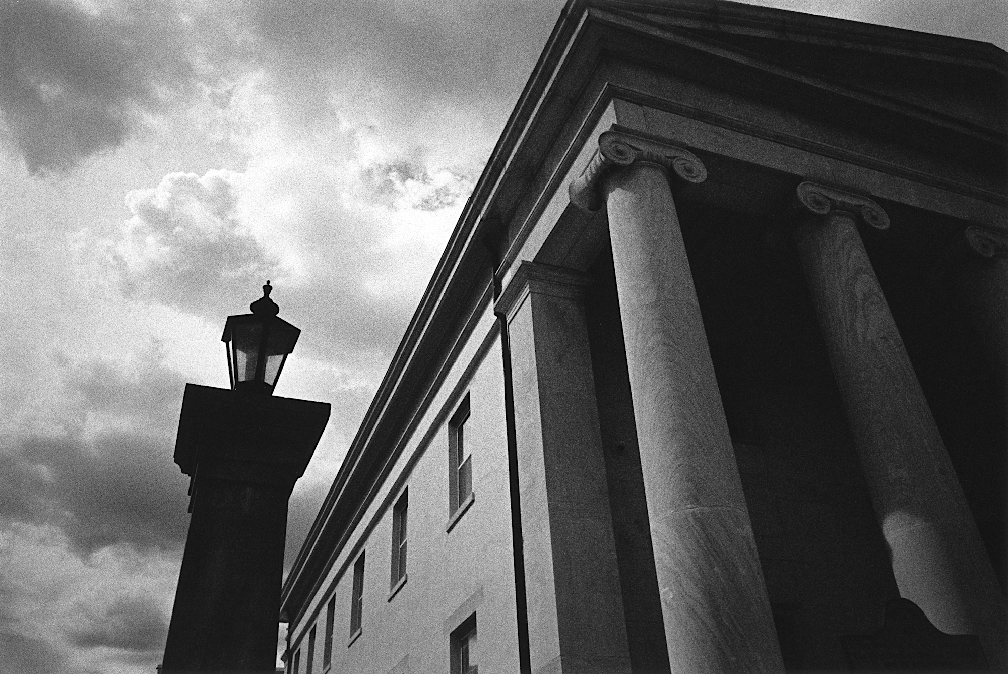 1st National Bank (1886), Leica M-A, 28mm Elmarit ASPH, Tri-X at EI 400, Rodinal 1:50