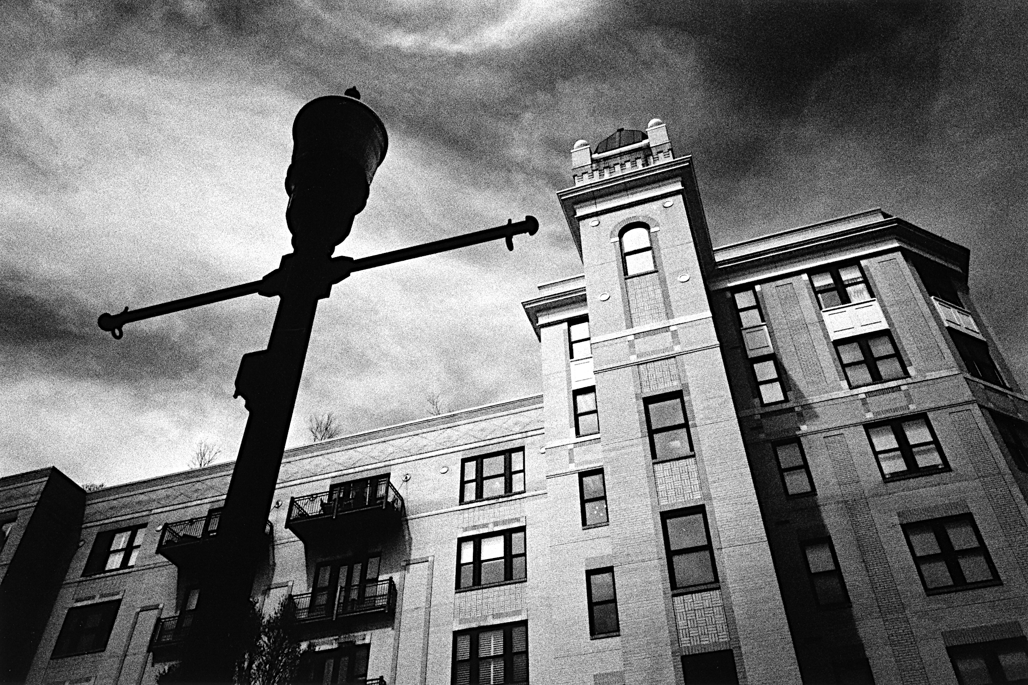 Downtown Condos, Leica M-A, 28mm f2.8 Elmarit, Tri-X, Rodinal 1:50