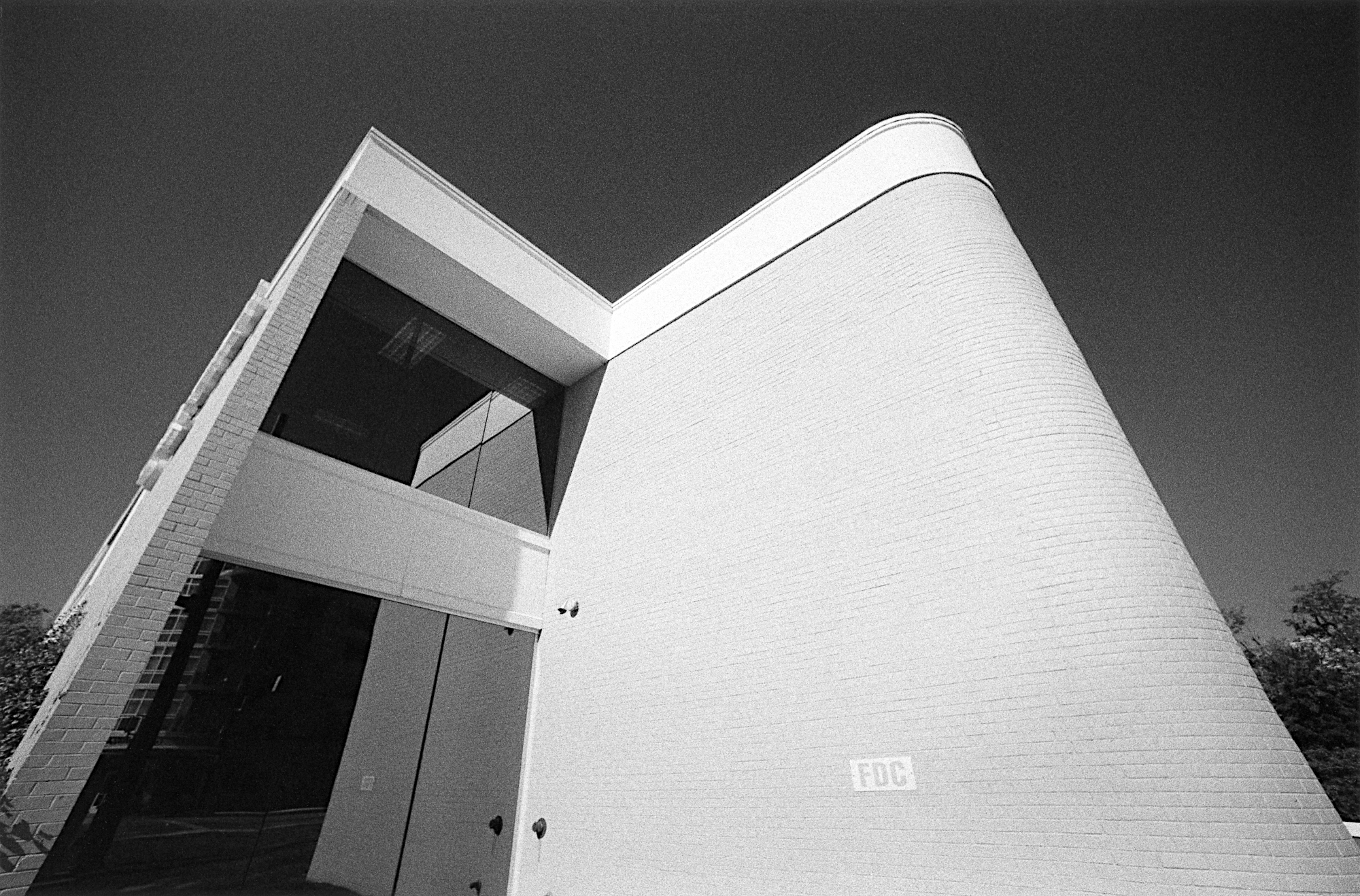 Bank, Nikon F6, 14mm AF Nikkor 2.8D, Red Fltr, 1/250 at f8, HP5+ at EI 400, Rodinal 1:50